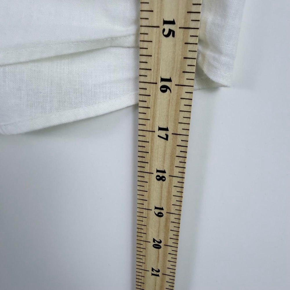 Coastal Grandfather Resort Vacation Linen Preppy Shirt OriginalPenguin Mens L - Picture 7 of 8